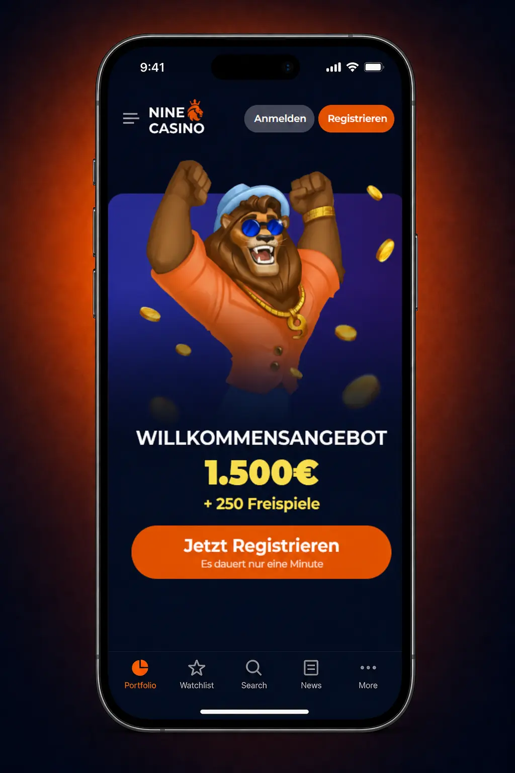 Nine Casino App Installation auf iPhone und iPad mit iOS, Home-Bildschirm und Zahlungsoptionen