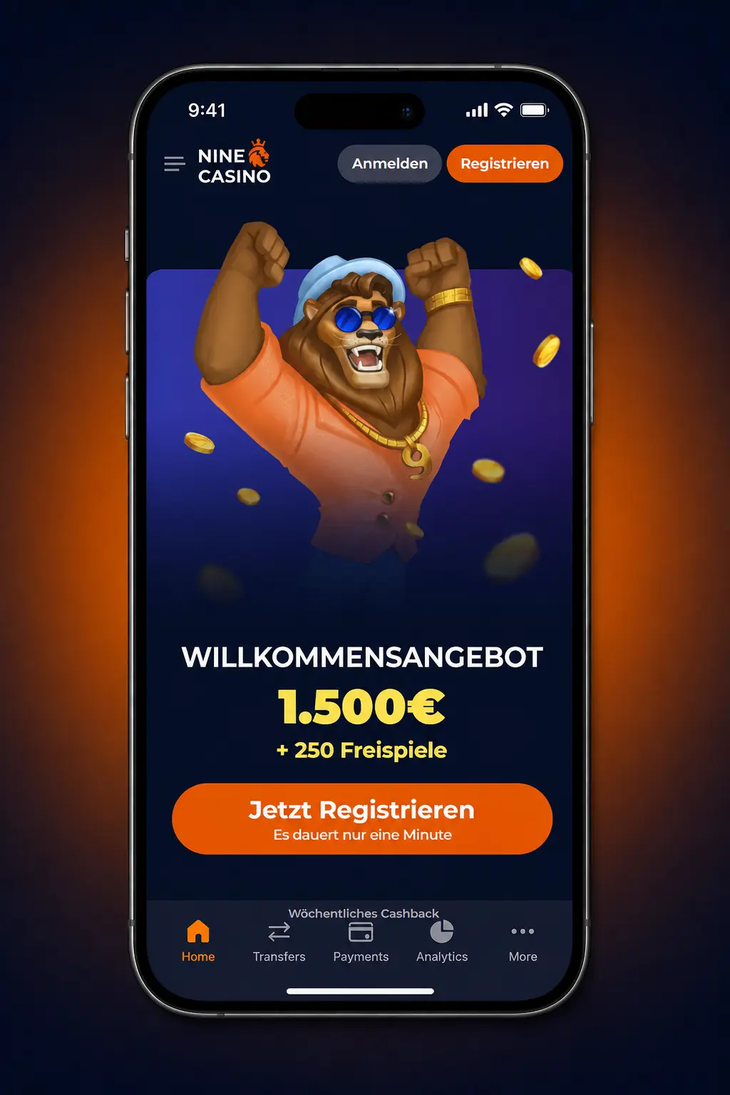 Nine Casino App auf iPhone und iPad installieren