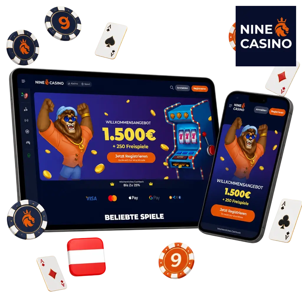 Nine Casino Österreich Online Casino und Sportwetten